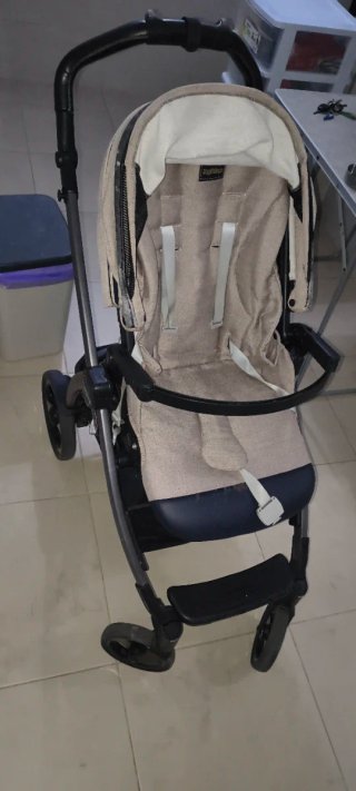 Vendo conjunto completo de carro de bebé