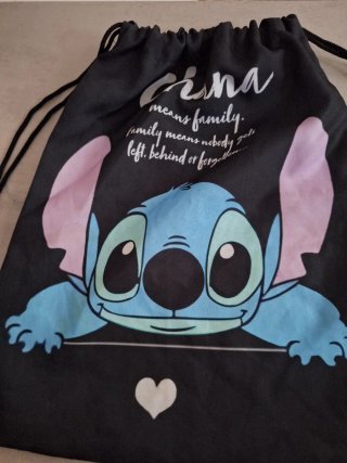 Bolsa mochila Stitch Ohana