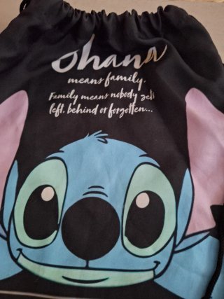 Bolsa mochila Stitch Ohana