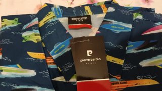 Completo Pierre Cardin Uomo l Camicia + Bermuda