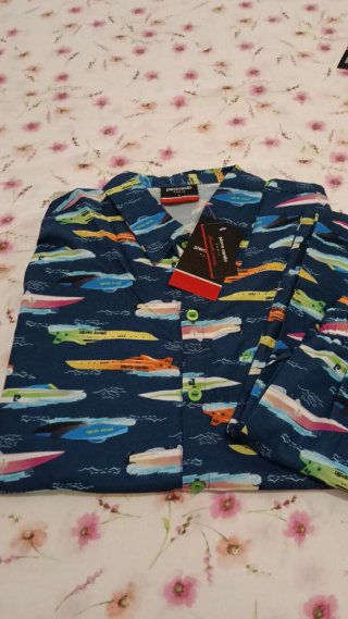 Completo Pierre Cardin Uomo l Camicia + Bermuda