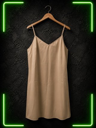 Camisón de seda Hoss Intropia beige