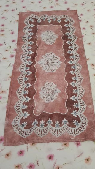 Tris Centrini Shabby Chic Rosa Bianco