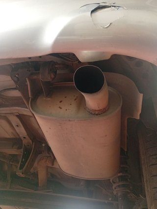 TUBO ESCAPE TRASERO Toyota Corolla Verso (R1)(2004->)