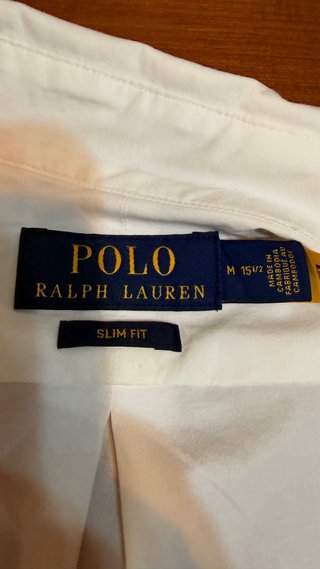 Camicia Ralph Lauren Button Down Bianca