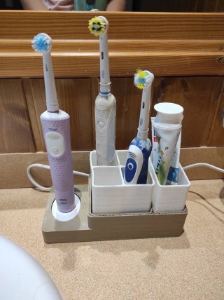 Organizador de cepillos de dientes