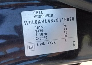 Opel paragolpes del astra h ber. edition 480079