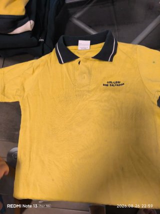 Camiseta Polo Uniforme Bon Salvador Talla 8