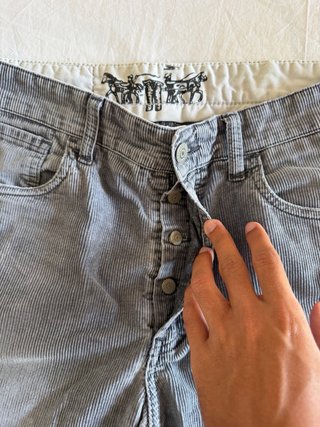 Calças Levi's Vintage Bombazine Cinza W32 L30