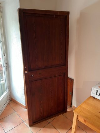 Puerta madera antigua norte viejo 1885 x 812mm