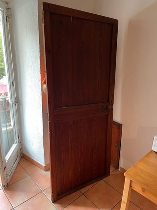 Puerta madera antigua norte viejo 1885 x 812mm