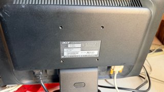Monitor LCD Acer AL1603W Nero