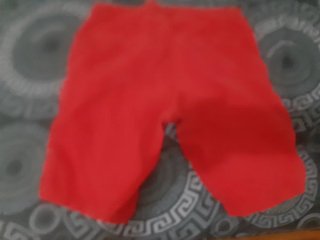 Pantalón corto rojo talla 42