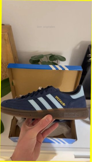 Adidas Spezial Azul Marrón Talla 44
