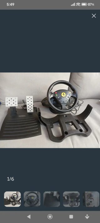 Volante e Pedali Thrustmaster Modena per XBOX 360