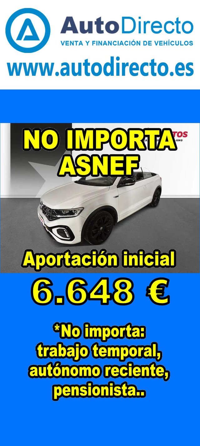 VOLKSWAGEN T-ROC CABRIO 1.5 TSI 150CV R-LINE DSG