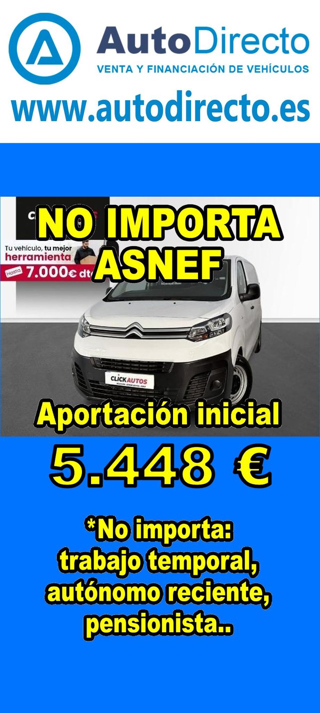 CITROEN JUMPY 1.5 BLUEHDI 120CV FURGON TALLA M