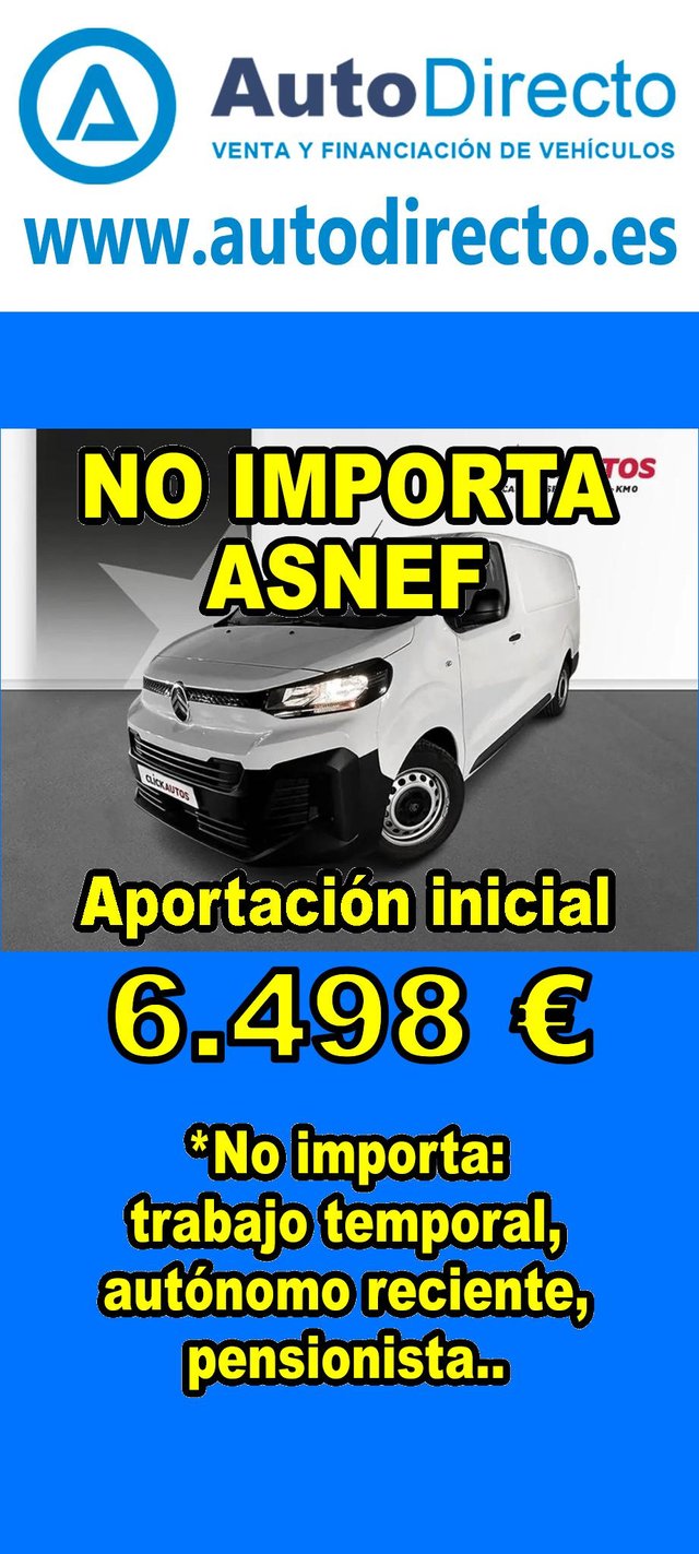 CITROEN JUMPY 2.0 BLUEHDI 145CV FURGON TALLA XL EAT8
