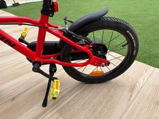 Bicicleta niños aluminio 16 Btwin Racing 900 roja