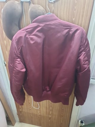 Chaqueta Bomber Alpha Industries Roja Talla L