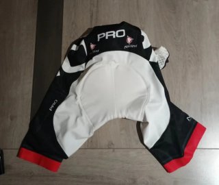 Maillot y culotte Nalini Pro Negro Amarillo