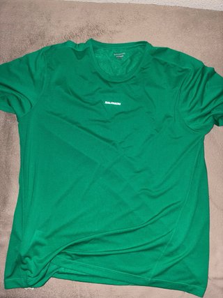Camiseta Salomon Talla XL Verde