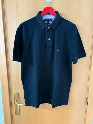 Polo Tommy Hilfiger Negro Talla XL