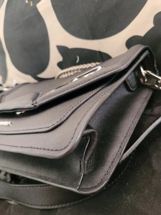 Borsa Karl Lagerfeld nera con tracolla