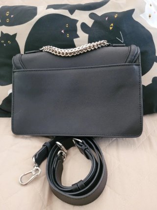 Borsa Karl Lagerfeld nera con tracolla