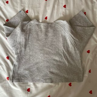 Sudadera gris deporte