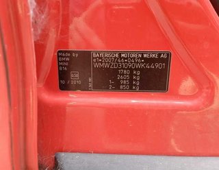 Refuerzo paragolpes del bmw mini countryman 490232