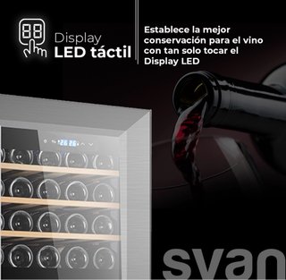 Vinoteca SVAN 55 botellas 150L