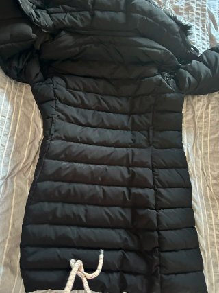 Abrigo Zara Negro Talla S