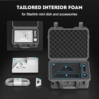 Daboot funda rígida Starlink Mini IP67 espuma