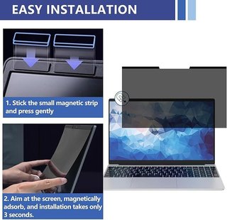 Filtro Privacy Magnetico Koelaa per Laptop 15.6"