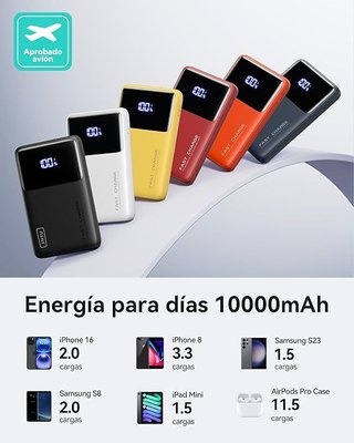 INIU Power Bank Mini 22,5W 10000mAh Bianco