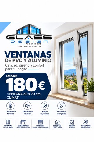 Ventanas Aluminio y PVC