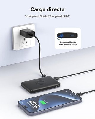 Mavulo Power Bank Magnético 5000mAh