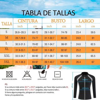 DownLTL Chaqueta Neopreno Mujer 2mm Manga Larga L