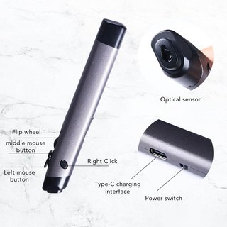 TOPIKY Ratón Bolígrafo 2.4G 1200dpi 200mAh BT