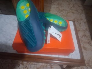 Chancletas Nike Mind 001 Azul/Verde