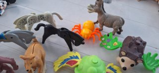 Lote de animales de juguete