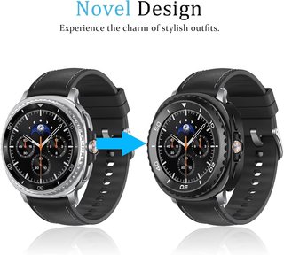 AMIZEE Funda Metálica Galaxy Watch 8 Classic 46mm
