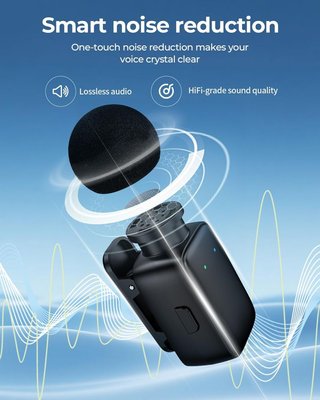 HITOZON S10 Microfono solapa USB-C Lightning 30h