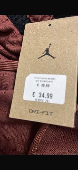 Shorts Jordan sin estrenar Talla XL