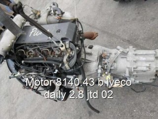 Motor 8140.43 b iveco daily 2.8 jtd 02