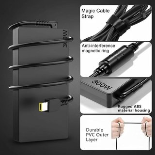 JEESTAM Cargador 300W 20V 15A Lenovo Legion