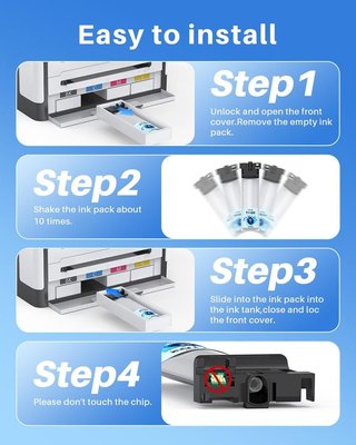 SKYDO T11D1-4 pack 4 Epson WorkforcePro C5390-5890