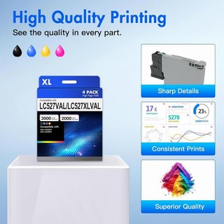 INFITONER LC527XL Pack 4 Brother MFC‑J4350DW