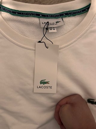 Sudadera Lacoste Beige